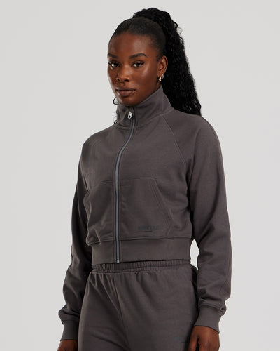 Comfort Light Full Zip Sweat | Graphite