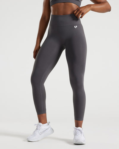 Power Seamless 7/8 Leggings | Graphite