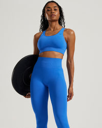 Power Seamless Leggings | French Blue