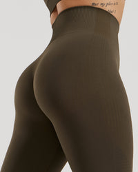 Power Seamless Leggings | Dark Olive