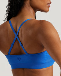 Define Scrunch Seamless Bralette | French Blue