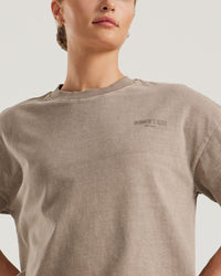 Comfort Vintage Look Oversized Short Sleeve T-Shirt | Caribou