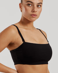 Essential Bandeau Convertible Bra | Black