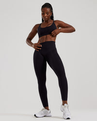 Define 2.0 Seamless Scrunch Leggings | Black