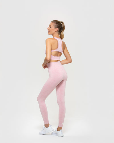 Neon Pink Gym Leggings - Heliconia – peace-lover