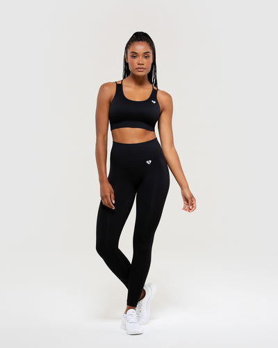 Nike Women's Seamless Light Support Sports Bra Black Size Extra