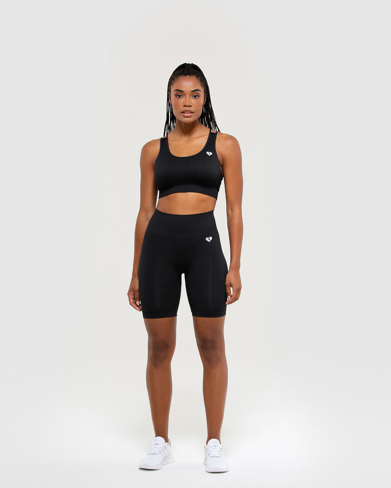 Power 6 Cycling Shorts - Black, Women's Shorts + Skorts