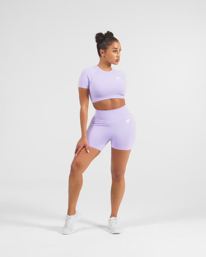 Women's Lilas Crop Top - FlowState Seamless Zip Cropped Top