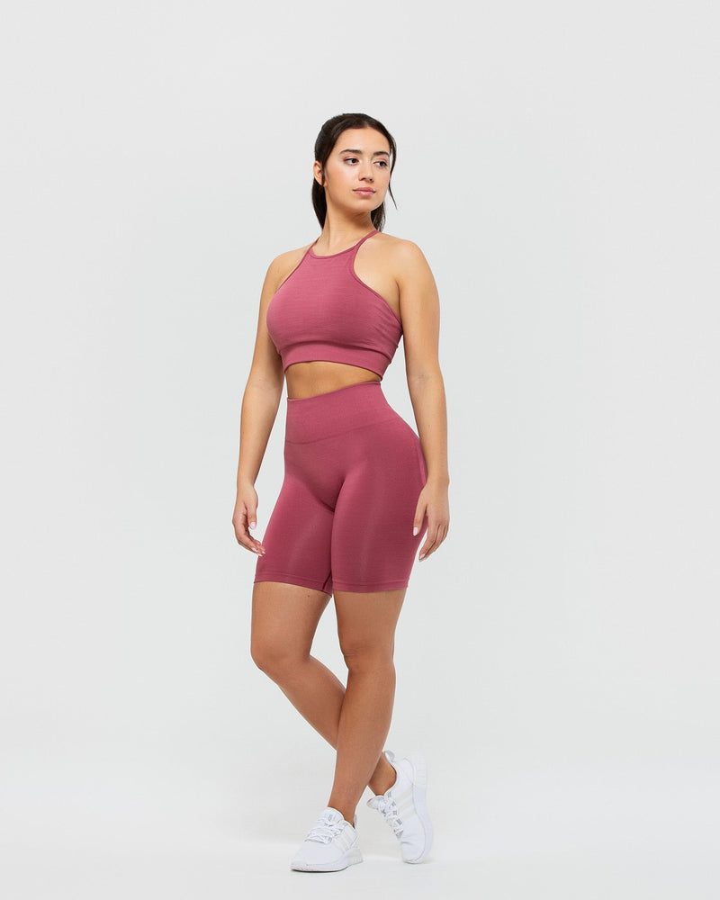 Define Seamless High Neck Bra - Canyon Rose