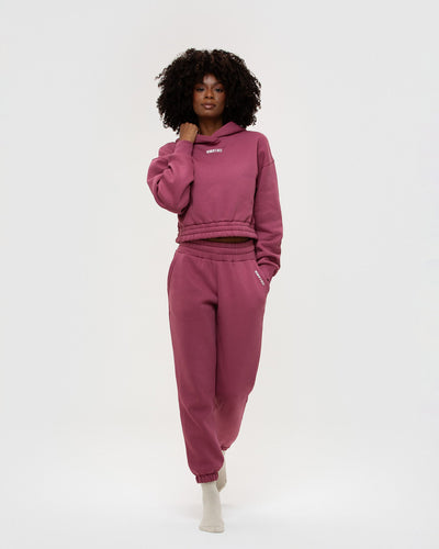 Womens burgundy hotsell nike tracksuit