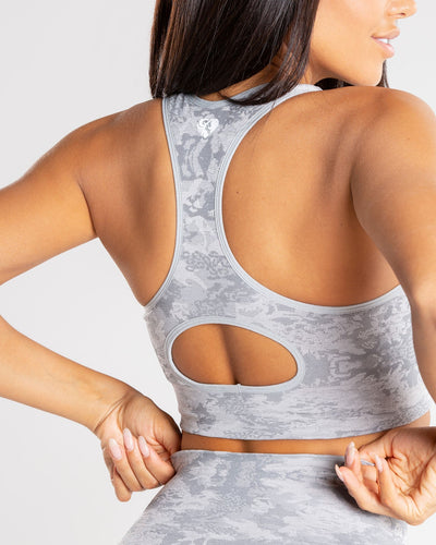 Boss Brushed Camo, Stretchy Seamless Sports Bras