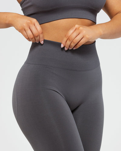 Women's Plus Structured Seamless Contour Ribbed Leggings
