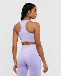 Evolution Seamless High Neck Bra | Iris