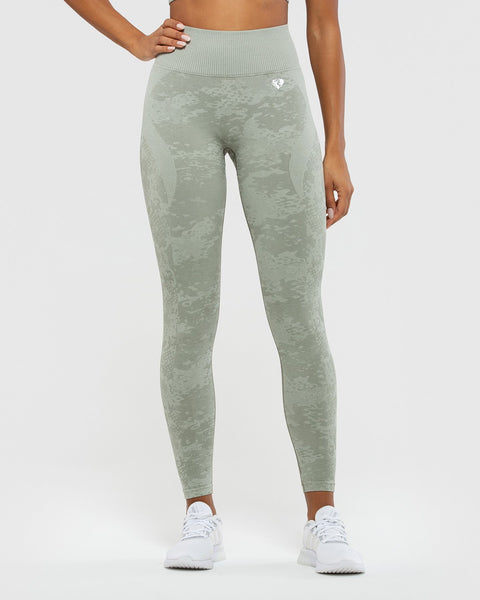 Soft Seamless Leggings Olive – New Fitness USA