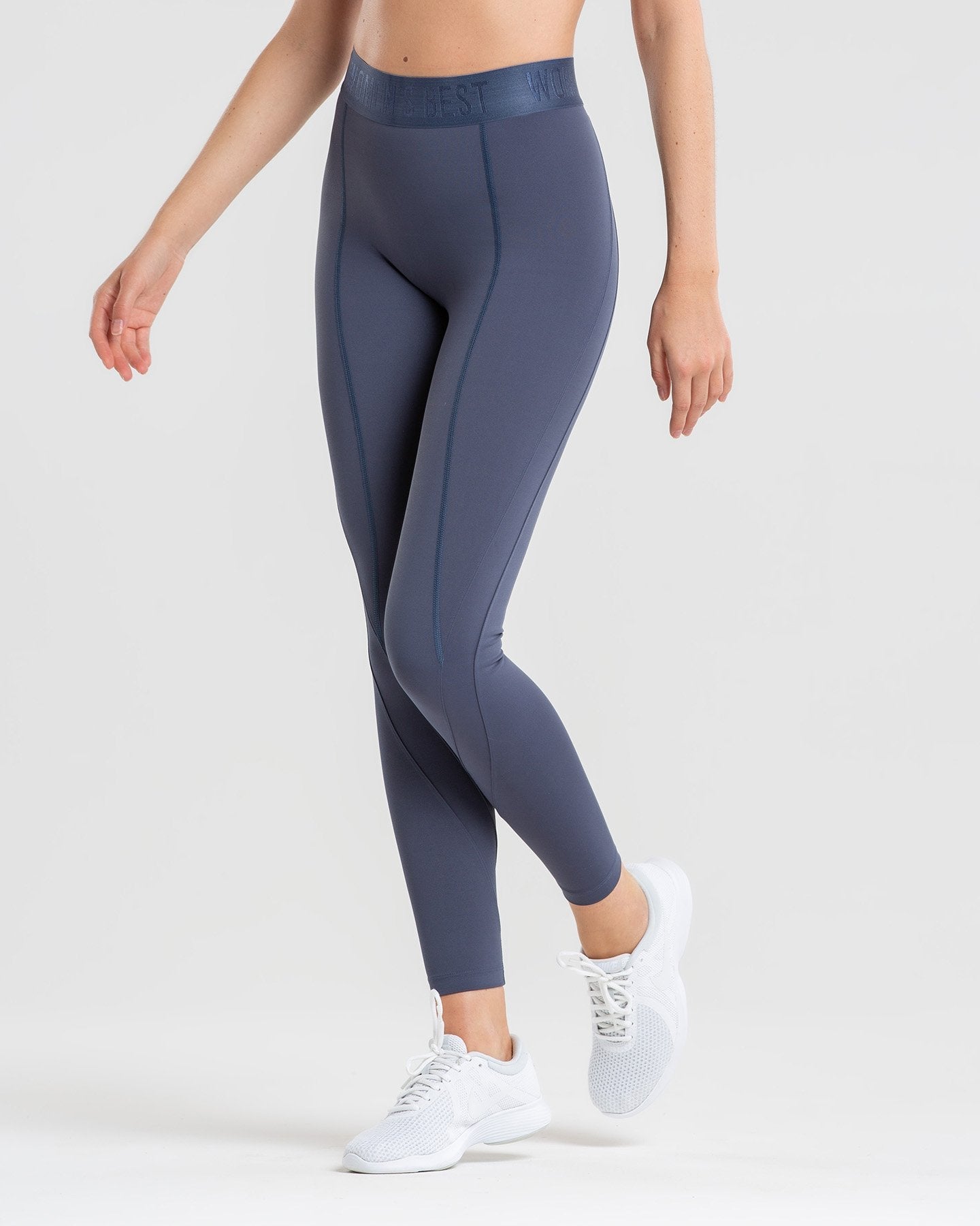 Hold High Waisted Leggings - Space Grey | Women's Best