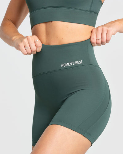 WOMENGAGA Gothic High Waist Short Leggings For Women For Women Green Summer  Workout Pants With Elastic Fit 31GS From Bai02, $22.84