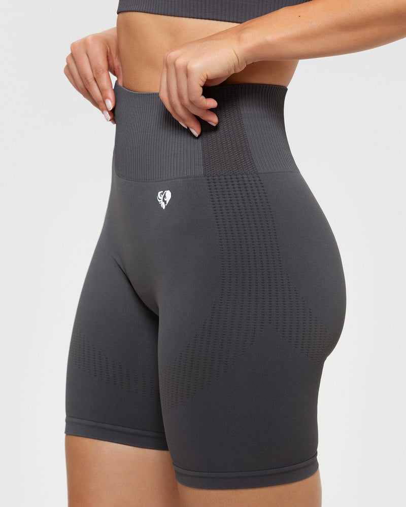 Power Seamless Cycling Shorts - Forest Green